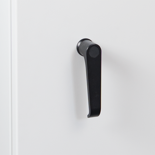 Handle with one key system