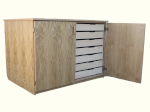 Cabinet with Drawers for Large-format Graphics, Academy of Fine Arts in Kraków
